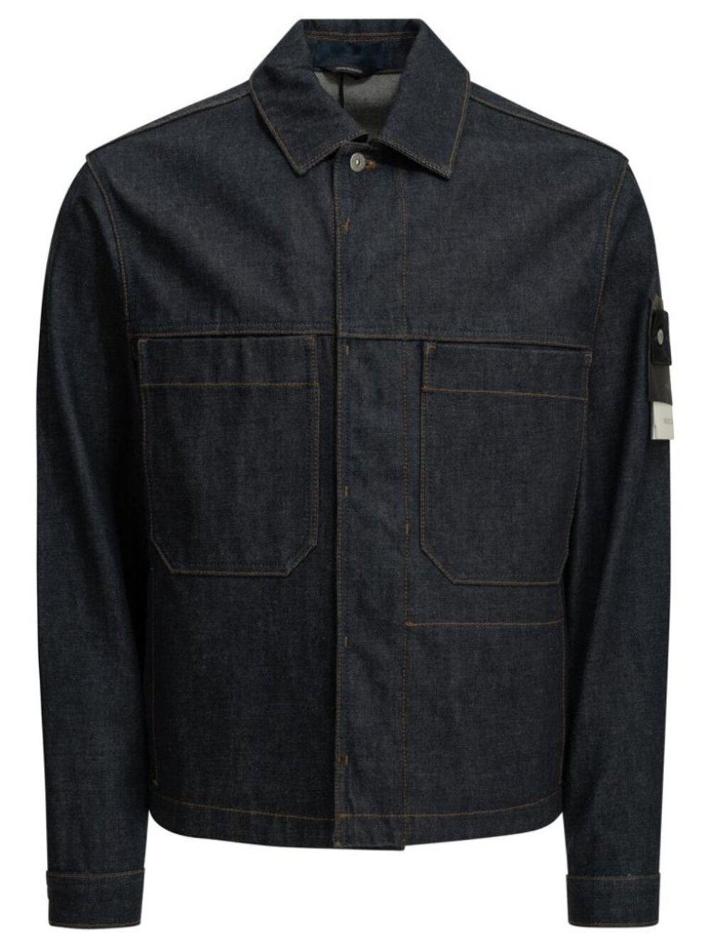 Stone Island Light Bull Denim Jacket Tag Size XL Men
